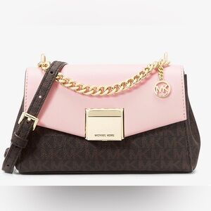 Michael Kors Lita Small Two Tone Crossbody